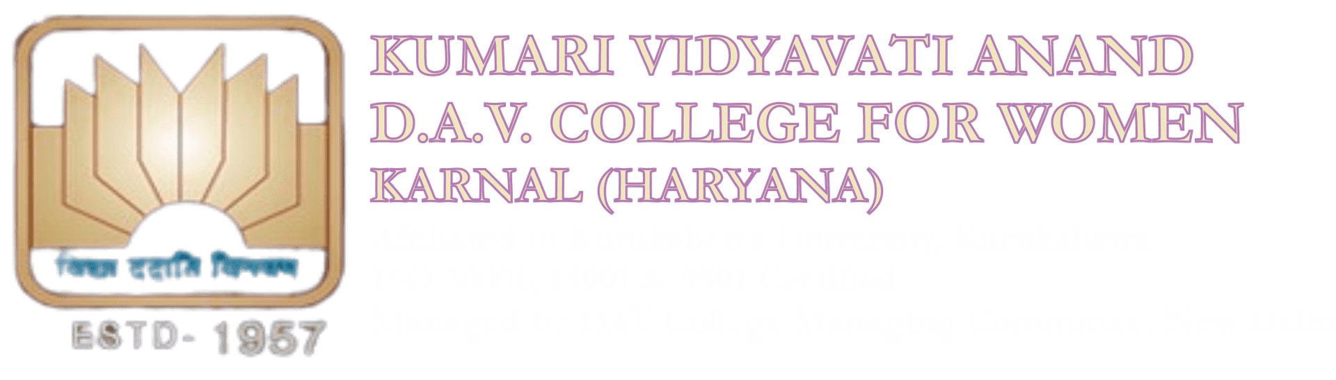 Kumari Vidyavati Anand DAV College for Women-logo