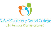 DAV Centenary Dental College logo
