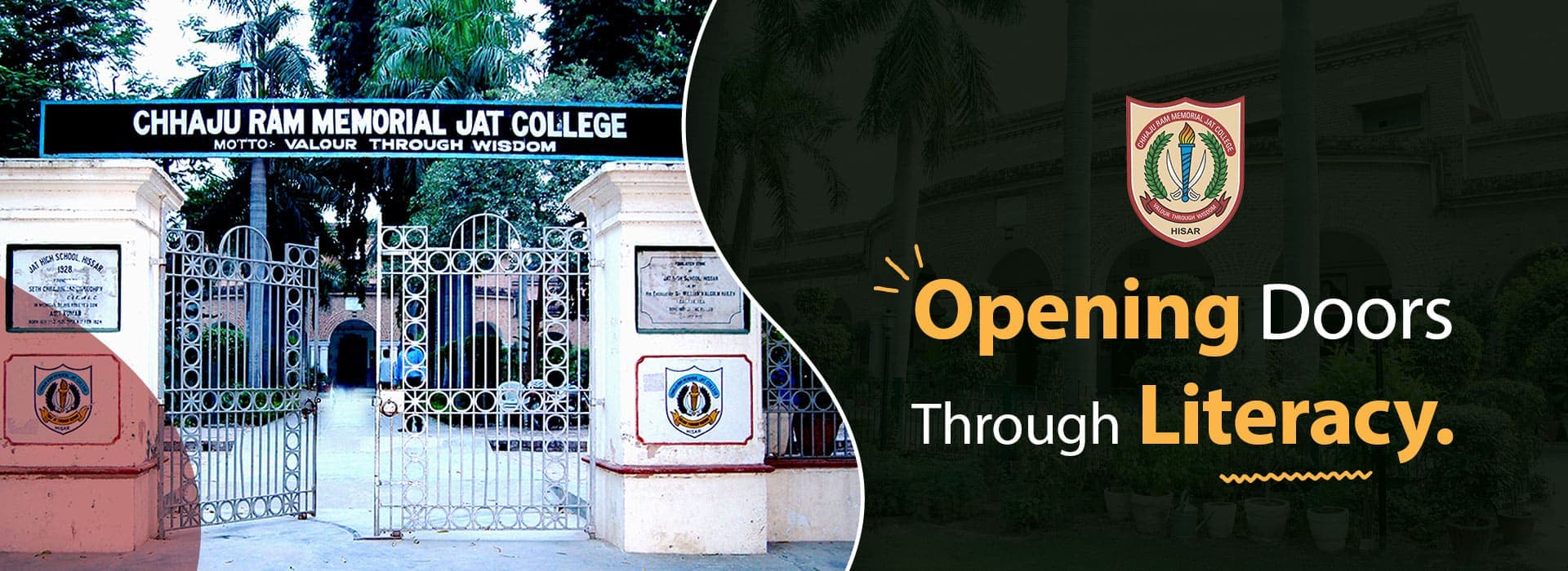Chhaju Ram Memorial Jat College logo