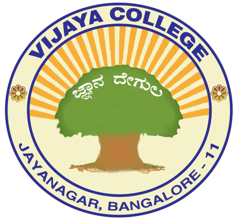 Vijaya College Bangalore logo