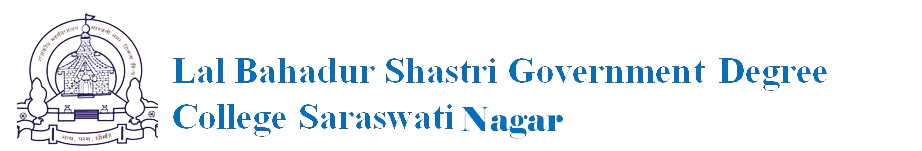 Lal Bahadur Shastri Government Degree College logo