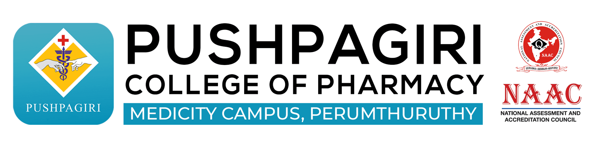 Pushpagiri College of Pharmacy Perumthuruthy-logo