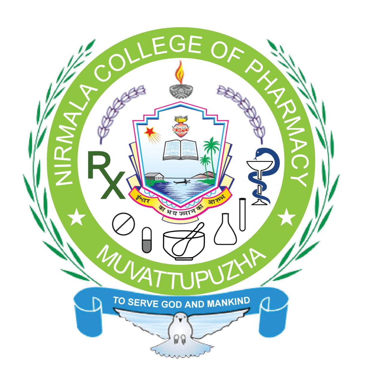 Nirmala College of Pharmacy Muvattupuzha-logo