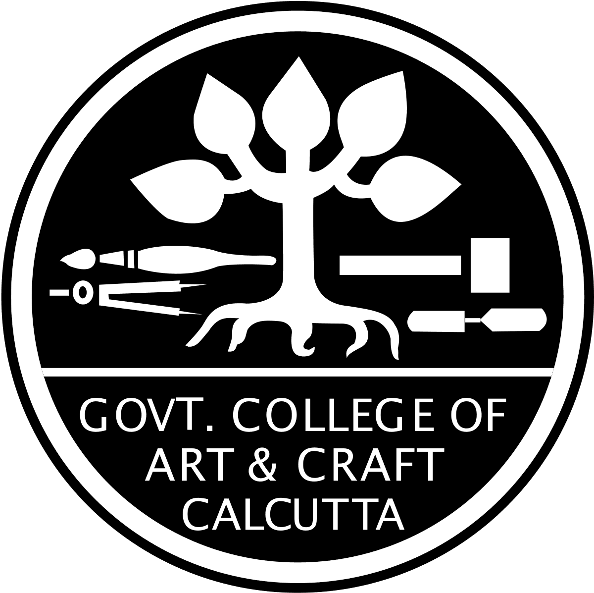 Government College of Art and Craft logo