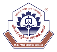 M. B. Patel Science College logo