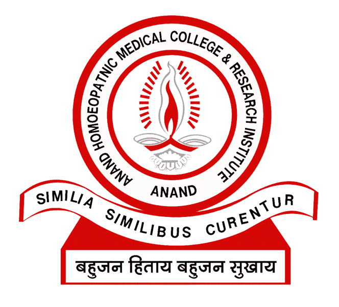 Anand Homoeopathic Medical College & Research Institute logo