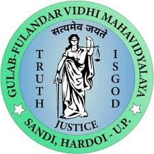 Gulab Fulandar Vidhi Mahavidyalaya-logo