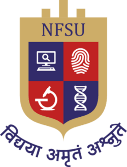 Gujarat Forensic Sciences University logo