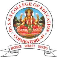 Dr. SNS College of Education-logo