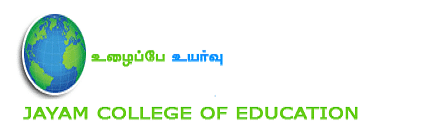 Jayam College of Education-logo