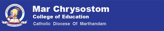 Mar chryostostom college of Education-logo