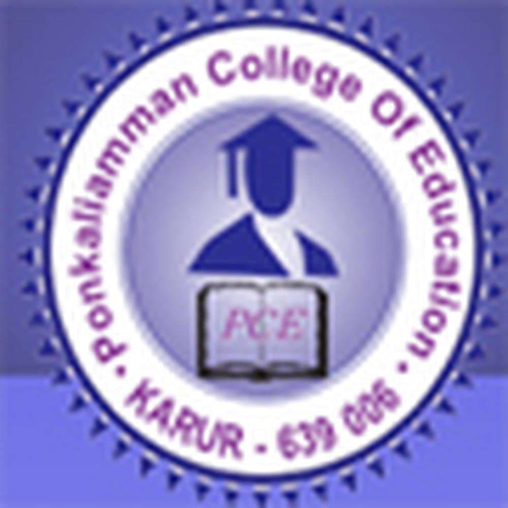 Ponkaliamman College of Education for Women-logo