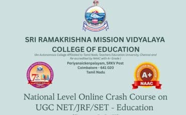 Sri Ramakrishna Mission Vidyalaya College of Education-logo
