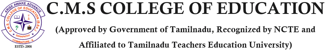 C.M.S College of Education-logo