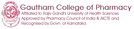 Gautham College of Pharmacy logo