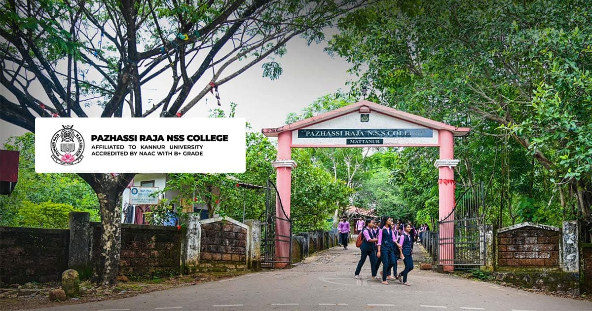 Pazhassi Raja NSS College Mattanur logo