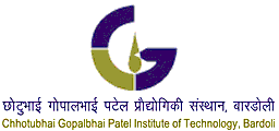 Chhotubhai Gopalbhai Patel Institute of Technology, Uka Tarsadia University-logo
