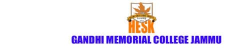 Gandhi Memorial College logo