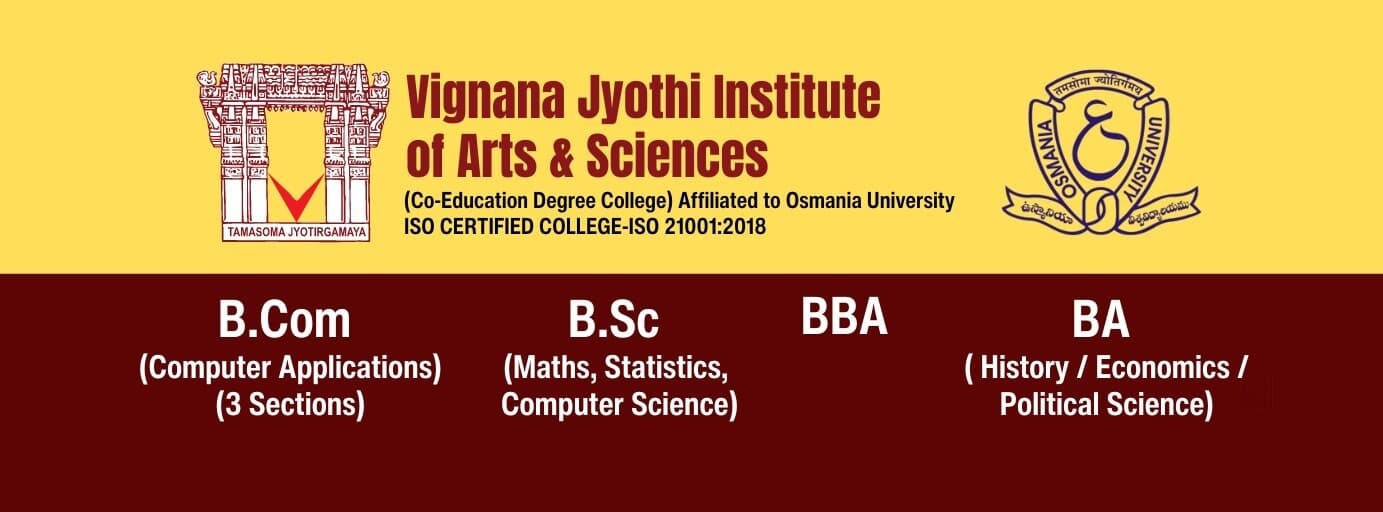 Vignana Jyothi Institute of Arts and Sciences (CoEd) Secunderabad logo