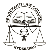 Pendekanti Law College logo