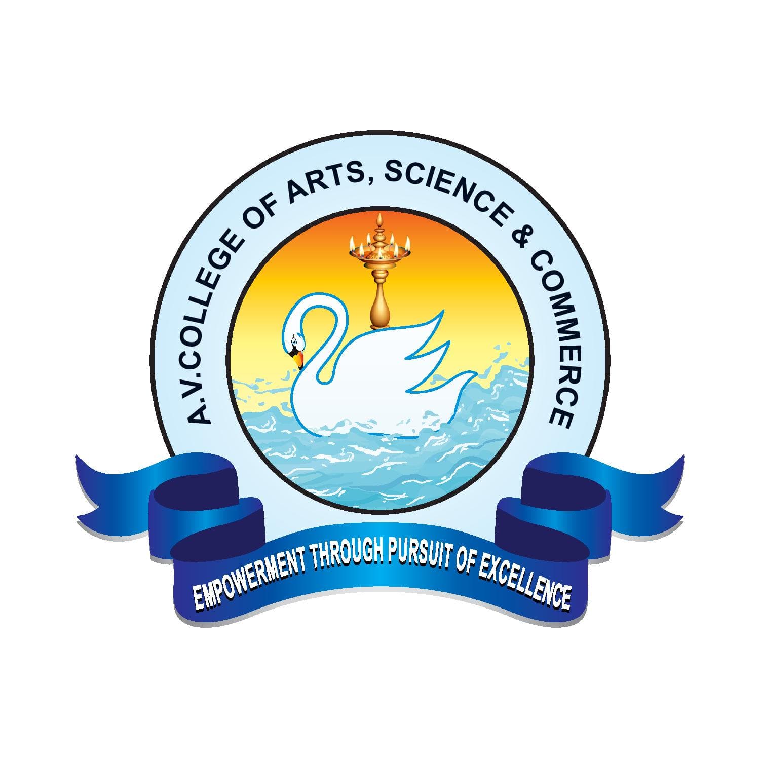 A.V. College of Arts Science and Commerce-logo