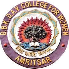 BBK DAV College for Women-logo
