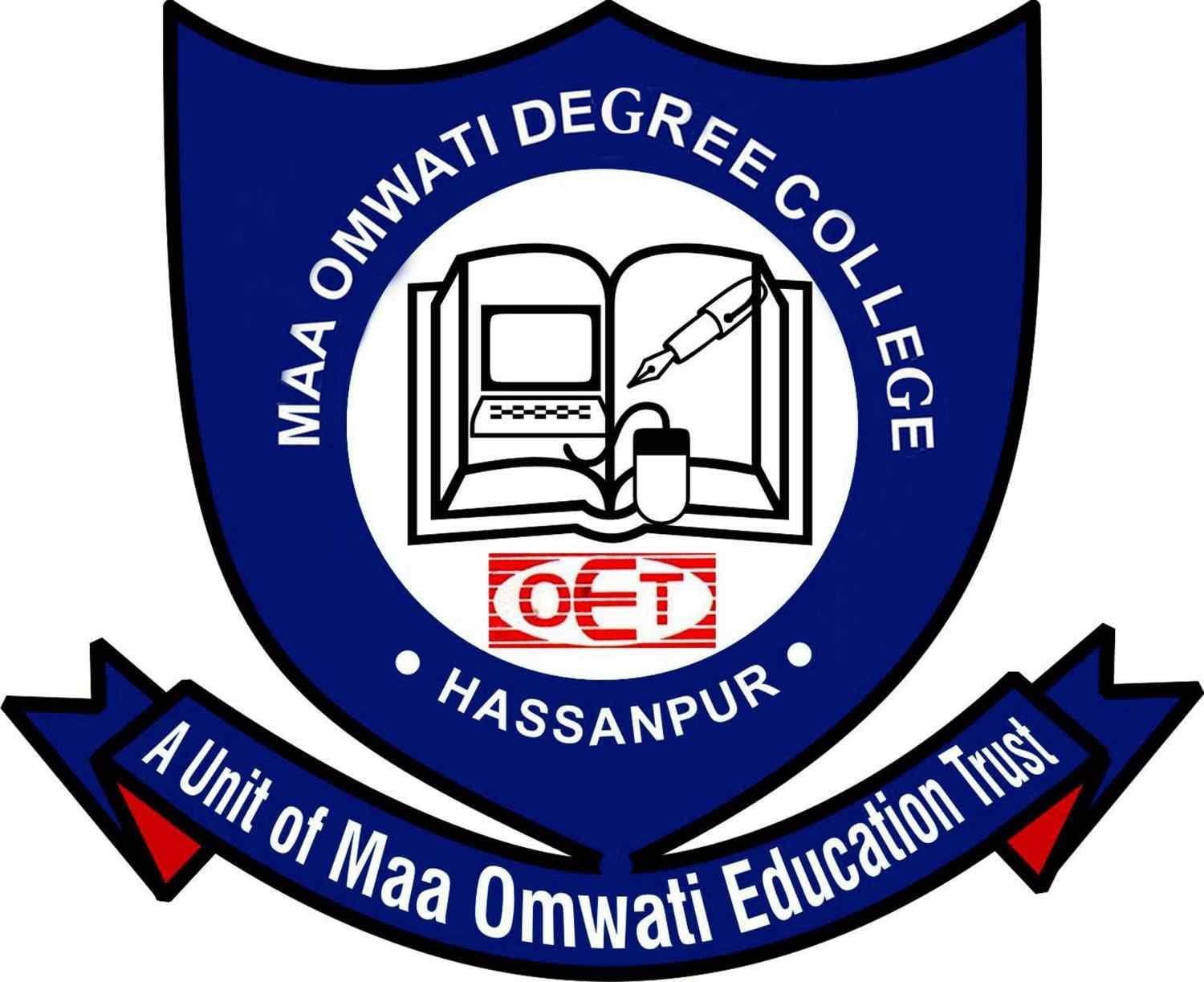 Maa Omwati Degree College logo