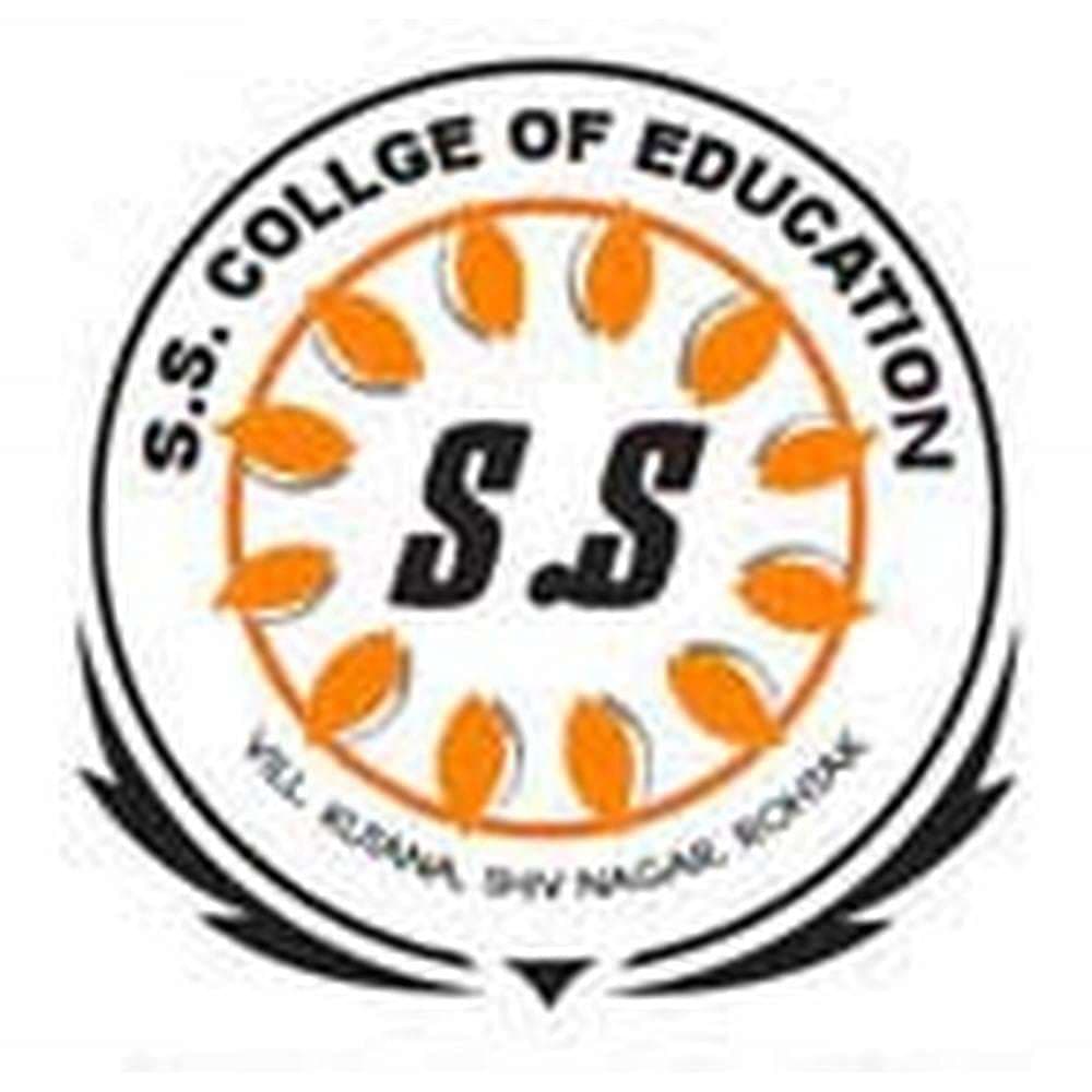 SS College of Education Rohtak logo