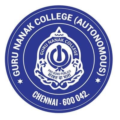 Guru Nanak College Chennai logo