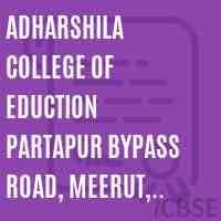 Adharshila College of Education logo