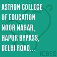 Astron College of Education logo
