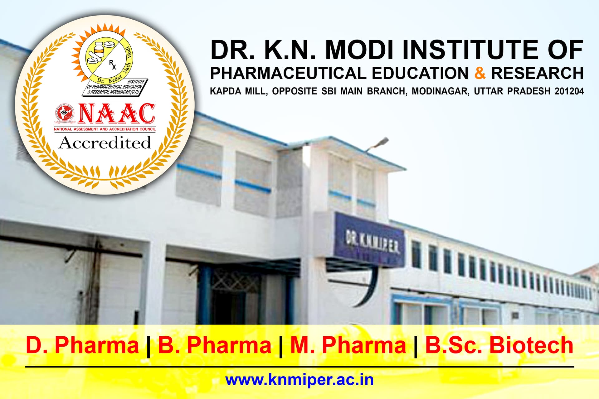 Dr. K.N. Modi Institute of Pharmaceutical Education and Research-logo