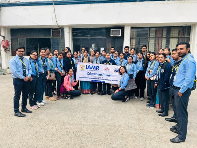 IAMR BEd College logo