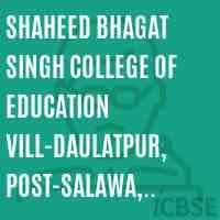 Shaheed Bhagat Singh College of Education logo