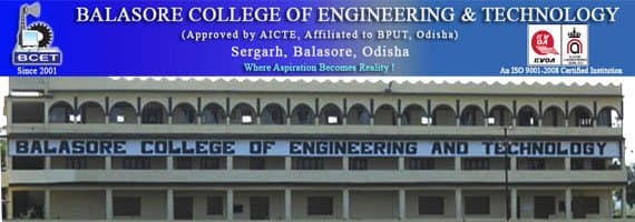 Balasore College of Engineering and Technology-image