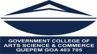 Government College of Arts Science and Commerce Quepem logo