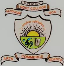 Government College of Arts Science and Commerce Sanquelim logo