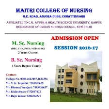 Maitri College of Nursing-logo