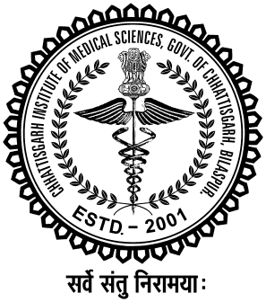 Chhattisgarh Institute of Medical Sciences Bilaspur logo