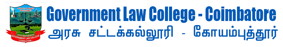 Government Law College Coimbatore-logo