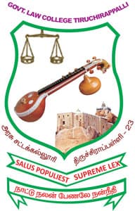 Government Law College Tiruchirappalli logo