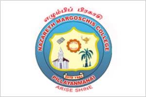 Nazareth Margoschis College Pillayanmanai logo