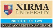 Institute of Law, Nirma University-logo