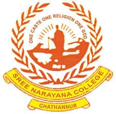 Sree Narayana College Chathannur logo