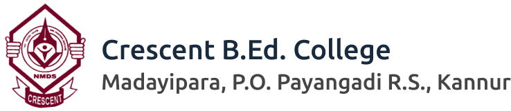 Crescent B.Ed College Madayippara-logo