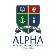 Alpha Arts and Science College logo