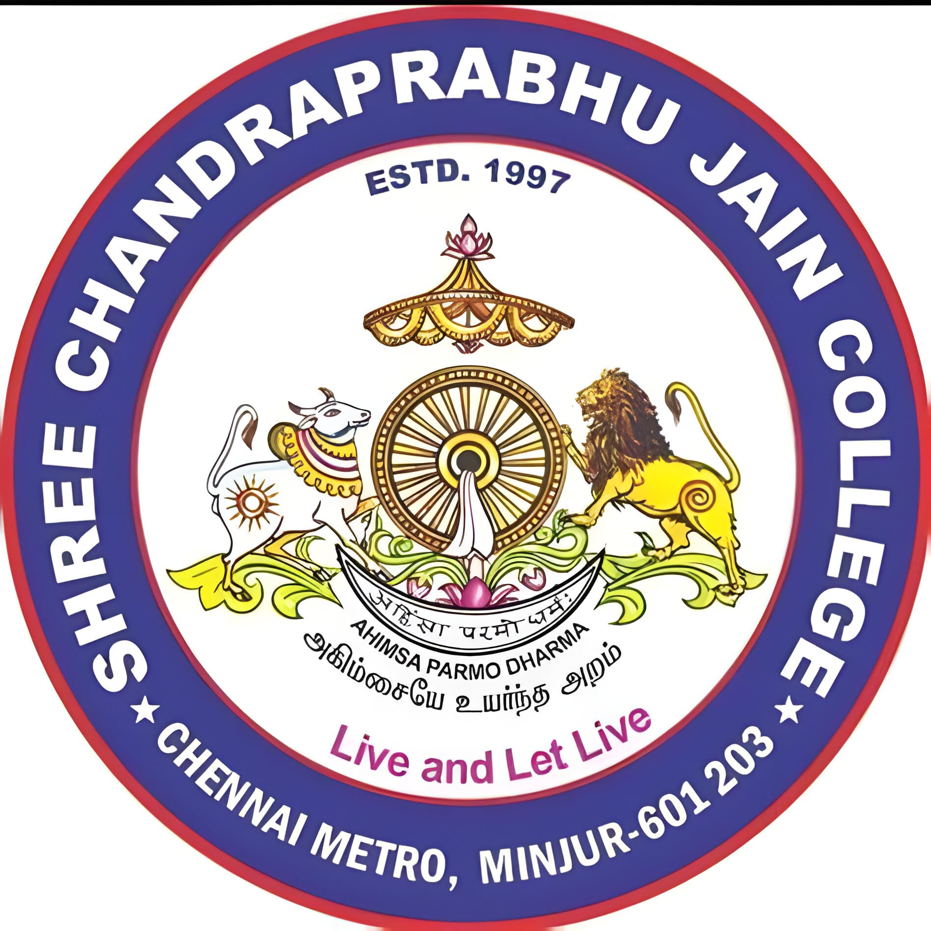 Shree Chandraprabhu Jain College Minjur-logo