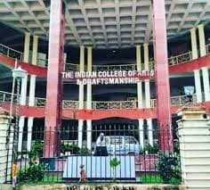 The Indian College of Arts and Draftsmanship logo