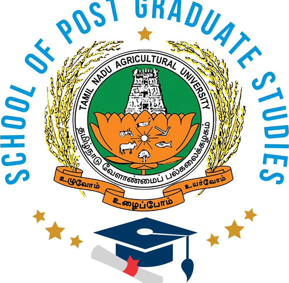 Tamil Nadu Agricultural University, School of Post Graduate Studies logo