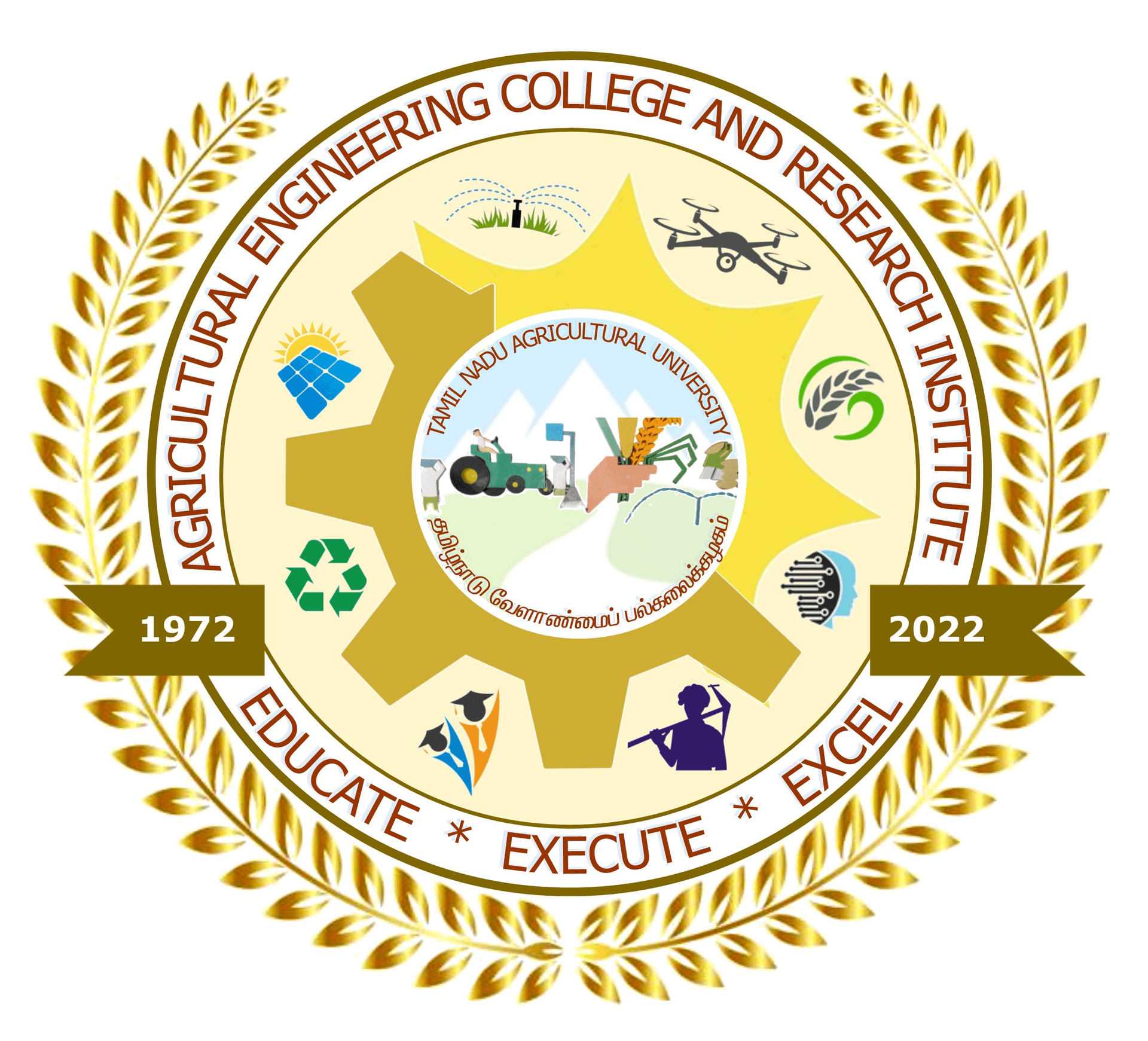 Agricultural Engineering College and Research Institute Coimbatore logo